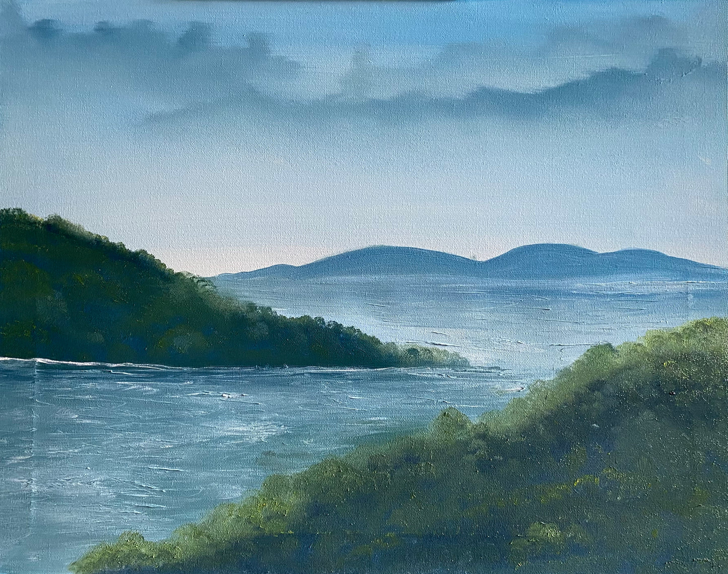 "Bay's Light' Original Oil Painting