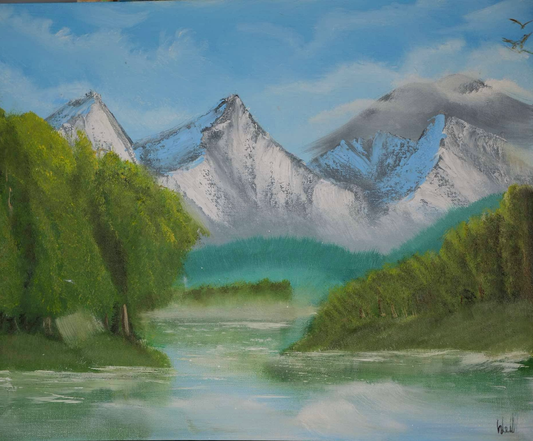 Mountain Morning Print